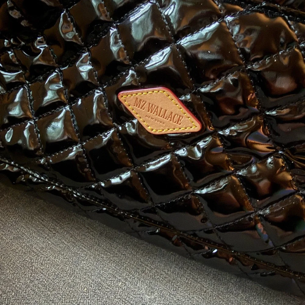 MZ Wallace Medium Sutton Deluxe - Black Lacquer - Picture 6 of 8